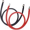 Cable Assembly Innovations Cavi batteria - Coppia rosso e nero - 16 mm² (5 AWG) - Sistemi 12 V, 24 V, 48 V (fino a 100 V) - Cavo in gomma per uso intensivo - Cavi batteria/inverter per veicoli, camper, accumulo di energia
