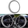 Adunsiaoto Coprivolante per Auto, Microfibra Universale Autos Antiscivolo Traspirante Durevole Coprivolante, Coprivolante per Auto Protezione Custodia, Accessori Auto Interno, Durevole(Grigio)