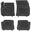 MTM Tappetini Gomma per Opel Corsa F Electric 2020- Design a Vaschetta, su Misura con Bordi Rialzati cod. 3D 10011