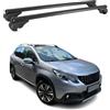 OMAC Barre Portatutto Trasversali in Alluminio per Peugeot 2008 I 2013-2019 - TÜV/DIN 75302