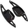 HBAEWEO Auto Volante Gear Estendere Accessori Paletta Di Cambio Estensione Per Auto Per Audi Per A1 A6 (C8) A7 A8 S6 S7 2019+, Per A4/S4 (B9) S8 S4 2020+, Per A3 (tipo 8Y) 2021+(Black)