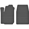 edecor Tappetini in gomma per auto, per Renault Modus, anno di costruzione 2004 - 2012, anteriori per conducente e passeggero