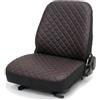 Auto Accessori Lupex - LS33 Coprisedile Muletto Universale - Seduta e Schienale Accoppiata Soffice, Cuciture Rinforzate, Protezione e Comfort per Sedili Agricoli (Nero - Cuciture Rosse in PU)