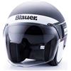 Blauer HT CASCO POD STRIPES BLACK-WHITE-RED MATT L