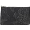Alviero Martini 1A Classe Bustina Portatutto donna Alviero Martini Prima Classe colore geo nero. Art. CM0036426