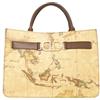 Alviero Martini 1A Classe Alviero Martini Prima Classe Borsa a Mano 2 manici Castagna