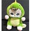 Sfilata Mofusand Big Plush Green Monster Cat Nyan Peluche Bambola Limitata 2025 Giappone
