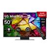 Lg - Smart Tv Mini Led Rgb 4k 50 Pro 50mrgb88b6b-charcoal Black
