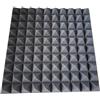 Lenacustica Pannello Fonoassorbente Piramidale 100x100x10 cm Schiuma Acustica per Isolamento Audio. Non Sottovuoto (GRIGIO)