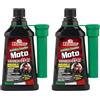 Rhütten, Additivo e Pulitore Benzina Moto 2Tempi e 4Tempi, Monodose Superconcentrata, Migliora Le Prestazioni, Riduce Consumi, 150ml (Confezione da 2)