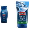 AREXONS POLISH RINNOVANTE 500 ml, Polish rimuovi graffi, opacità e righe della carrozzeria, azione detergente & RIMUOVI GRAFFI 150 gr Pasta rimuovi graffi, togli graffi auto carrozzeria