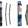 Bosch Tergicristalli Aerotwin A962S, Lunghezza: 700Mm/625Mm, 1 Set Per Parabrezza (Anteriore) & Tergilunotto Rear H301, Lunghezza: 300Mm, 1 Tergicristallo Per Lunotto