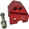 one 77520617 Rialzo Scooter Piaggio Orizzontale/Verticale 2 Regolazioni rosso cromato