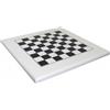 Italfama Scacchiera In Legno 40cm, 3.5cm Quadrati, Lucidata, Made In Italy