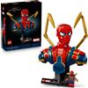LEGO Marvel Busto di Iron Spider-Man - Modellino da Esposizione per Adulti con