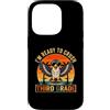 Back to School First Day Falcons Vintage Custodia per iPhone 14 Pro I'm Ready to Crush 3rd Grade Falcon occhiali da sole retrò divertente