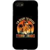 Back to School First Day Mustangs Boys G Custodia per iPhone SE (2020) / 7/8 I'm Ready to Crush 3rd Grade Mustang occhiali da sole retrò divertente