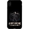 Sasquatch Seeker Designs Custodia per iPhone XS Max Bigfoot Sasquatch Unico Foresta Mountain Guy