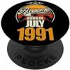 FernwehFarben Studio Geburtstage Grande da luglio 1991 35° compleanno frase 35 anni PopSockets PopGrip Adesivo