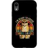 Back to School First Day Cougars Vintage Custodia per iPhone XR Occhiali da sole con scritta I'm Ready to Crush 3rd Grade Cougar Funny Retro