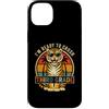 Back to School First Day Tigers Vintage Custodia per iPhone 14 Plus Occhiali da sole con tigre di terza elementare I'm Ready to Crush