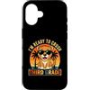 Back to School First Day Cougars Vintage Custodia per iPhone 16 I'm Ready to Crush 3rd Grade Cougar Occhiali da sole Retro Divertente