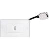 LINK LKLOR03 Placca Mod 503 Con Connettori Hdmi Femmina/femmina Con Cavetto Cm 14