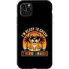 Back to School First Day Cougars Vintage Custodia per iPhone 11 Pro Max I'm Ready to Crush 3rd Grade Cougar Occhiali da sole Retro Divertente
