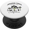 National Park Joshua Tree Vintage Califo Joshua Tree National Park Campeggio all'aperto California PopSockets PopGrip Adesivo