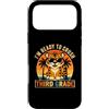 Back to School First Day Tigers Vintage Custodia per iPhone 17 Pro Max Occhiali da sole con tigre di terza elementare I'm Ready to Crush, retro divertente