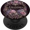 Hummingbird Apparel For You Tazza da tè con colibrì, peonia, ortensia PopSockets PopGrip Adesivo