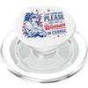 American Humor Funny Saying US Flag Qualcuno può per favore mettere una donna al comando USA Liberty PopSockets PopGrip per MagSafe