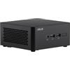 ASUS NUC 14 Pro - Computer desktop barebone (Intel Core Ultra 5 135H con vPro, Intel ARC Graphics, senza memoria, senza sistema operativo, cavo di alimentazione incluso