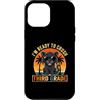 Back to School First Day Panthers Boys C Custodia per iPhone 12 Pro Max I'm Ready to Crush 3rd Grade Panther Occhiali da sole retrò divertenti