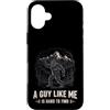 Sasquatch Seeker Designs Custodia per iPhone 16 Plus Bigfoot Sasquatch Unico Foresta Mountain Guy