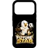 Future Soccer Star Player Tees and Gifts Custodia per iPhone 17 Pro Future Soccer Star Eagle Kicking Football Design
