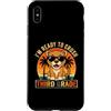 Back to School First Day Cougars Vintage Custodia per iPhone XS Max I'm Ready to Crush 3rd Grade Cougar Occhiali da sole Retro Divertente
