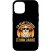 Back to School First Day Rams Vintage Bo Custodia per iPhone 12/12 Pro I'm Ready to Crush 3rd Grade Ram occhiali da sole retrò divertente cool