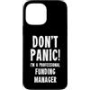 Emergency Services Staff Gifts & T-Shirt Custodia per iPhone 13 Pro Max Responsabile Finanziamenti