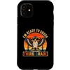Back to School First Day Falcons Vintage Custodia per iPhone 11 I'm Ready to Crush 3rd Grade Falcon occhiali da sole retrò divertente