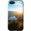 Nature Landscape Art Studio Custodia per iPhone SE (2020) / 7/8 Opere d'arte del paesaggio dei fiori selvatici alpini del lago di montagna