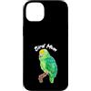 Parrot and Pet Bird Owners Custodia per iPhone 14 Plus Assonnato Amazon Pappagallo Uccello Mamma Acquerello