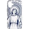 Happy Catholics Custodia per iPhone 16 Plus Nostra Signora di Lourdes Immacolata Concezione Maria Cattolica