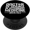 profession academic degree university ca Dottore in Medicina Veterinaria (DScVetMed) PopSockets PopGrip Adesivo