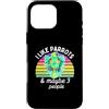 Parrot and Pet Bird Owners Custodia per iPhone 16 Pro Max I Like Amazon Parrots and Maybe 3 People