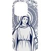 Happy Catholics Custodia per iPhone 14 Pro Nostra Signora di Lourdes Immacolata Concezione Maria Cattolica