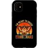Back to School First Day Hawks Vintage B Custodia per iPhone 11 I'm Ready to Crush 3rdGrade Hawk Occhiali da sole retrò divertenti