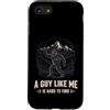 Sasquatch Seeker Designs Custodia per iPhone SE (2020) / 7/8 Bigfoot Sasquatch Unico Foresta Mountain Guy