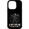 Sasquatch Seeker Designs Custodia per iPhone 14 Pro Bigfoot Sasquatch Unico Foresta Mountain Guy