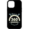 Engineer Retro Vintage Protractor Motiva Custodia per iPhone 12 Pro Max Divertente dicendo che ci sono 360 gradi perché attaccarne uno